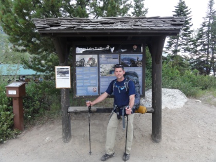 Made it back to the Jenny Lake trailhead. Mission complete! I can now check "4 day solo backpacking tour of the Teton Crest Trail" off of my to-do list. Now it's unfortunately time to return to civilization...